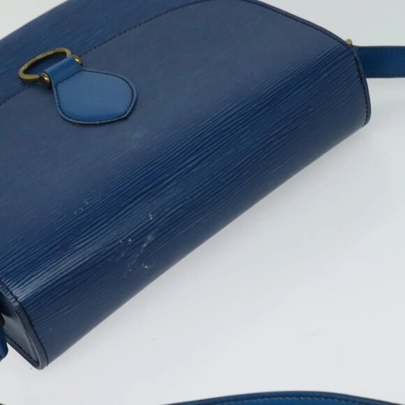 LOUIS VUITTON Epi Saint Cloud GM Shoulder Bag Toledo Blue - Picture 6 of 16